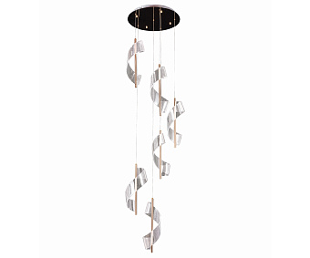 Люстра каскадная KINK Light Илина 08042-6A,33 84Вт 6 лампочек LED