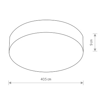Светильник потолочный Nowodvorski Arena 10176 18Вт