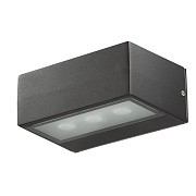 Светильник фасадный Novotech STREET 357228 6Вт IP54 LED чёрный
