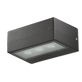 Светильник фасадный Novotech STREET 357228 6Вт IP54 LED чёрный