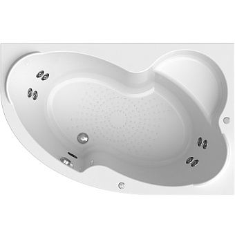 Ванна акриловая RADOMIR Vannesa Ирма 2-75-2-2-9-229 160х105см угловая