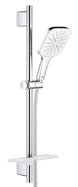 Душевой гарнитур GROHE Rainshower SmartActive 26584LS0 белый/хром