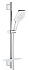 Душевой гарнитур GROHE Rainshower SmartActive 26584LS0 белый/хром