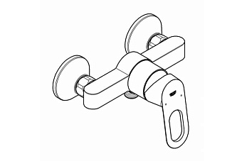 Смеситель для душа GROHE BauLoop 23340000 хром