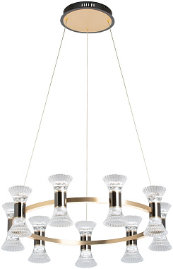 Люстра подвесная De Markt Вальтер 551012709 67,5Вт 1 лампочек LED