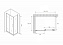 Угловое ограждение Abber Schwarzer Diamant AG301105-S705 190х70см стекло прозрачное