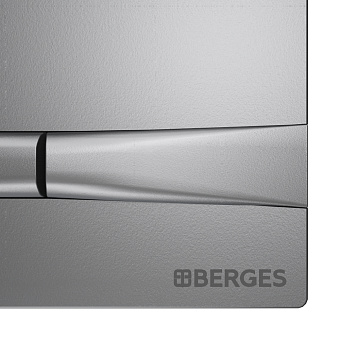 Кнопка для инсталляции BERGES NOVUM F2 хром матовый