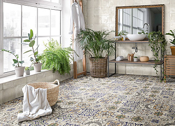 Декор MAINZU Faenza PT03093 разноцветный 20х20см 1кв.м.