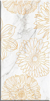 Декор BERYOZA CERAMICA Briere 593279 2 белый 30х60см 0,9кв.м.