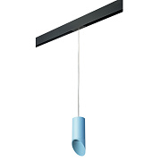 Трековый светильник Lightstar Rullo PRORP43535 50Вт GU10 голубой для однофазного трека