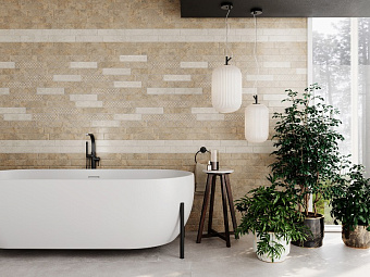 Матовый керамогранит KERAMA MARAZZI Брюссель SG244300N бежевый светлый матовый 24х24см 1,09кв.м.