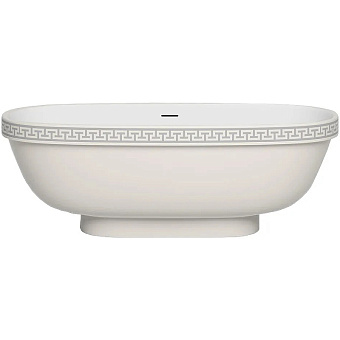 Ванна каменная SALINI GRECA 103021MRH S-Stone матовая 180х80см отдельностоящая