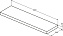 Консоль под раковину IDEAL STANDARD CONCA T3954Y1 белый