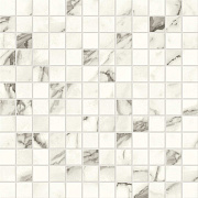 Керамическая мозаика Atlas Concord Италия Marvel Shine A425 Statuario Supremo Mosaico Lapp 30х30см 0,9кв.м.