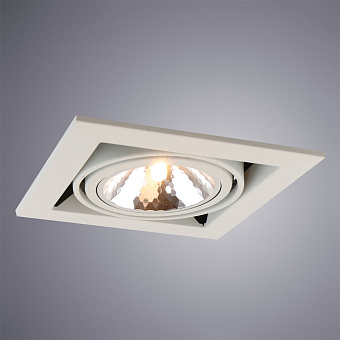 Светильник точечный встраиваемый Arte Lamp CARDANI SEMPLICE A5949PL-1WH 40Вт G9