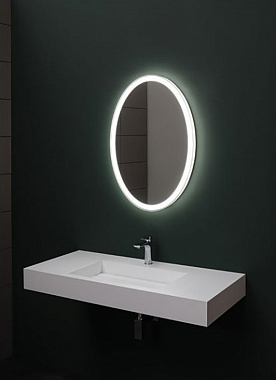 Зеркало AQUANET Комо NEW 249357 85х60см с подсветкой