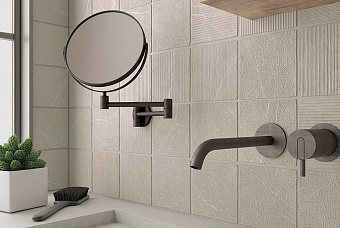 Матовый керамогранит WOW Gea 120289 Carved Linen 12,1х12,1см 0,542кв.м.