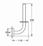 Держатель запасных рулонов GROHE Essentials 40385A01 тёмный графит глянец