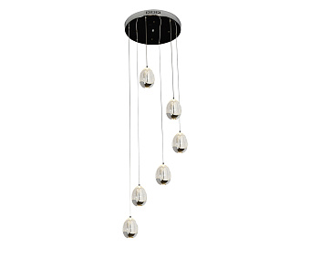Люстра каскадная KINK Light Берти 07866-6A,02 36Вт 6 лампочек LED