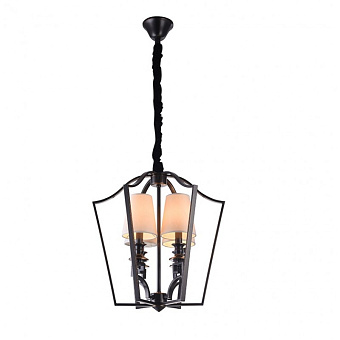 Светильник подвесной Newport 3140 3144/S black+gold 60Вт E14