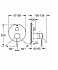 Смеситель для душа GROHE Essence 24092AL1 Тёмный графит