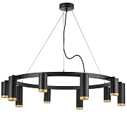 Люстра подвесная Lightstar Rullo LR02037587540 500Вт 10 лампочек GU10
