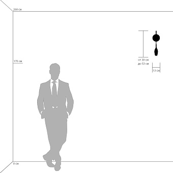 Бра Lightstar Pentola 803523 25Вт G9