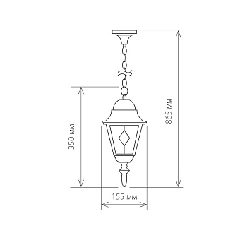 Светильник ландшафтный Elektrostandard Vega a025021 Vega H 60Вт IP44 E27 чёрный