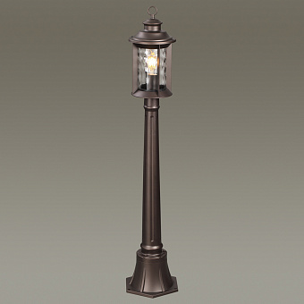 Светильник ландшафтный Odeon NATURE 4961/1F 60Вт IP44 E27 коричневый