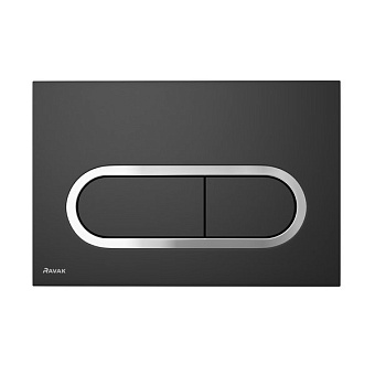 Панель смыва RAVAK Chrome X01797 чёрный