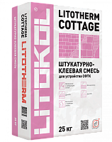 Клей для утеплителя LITOKOL LITOTHERM COTTAGE 25кг