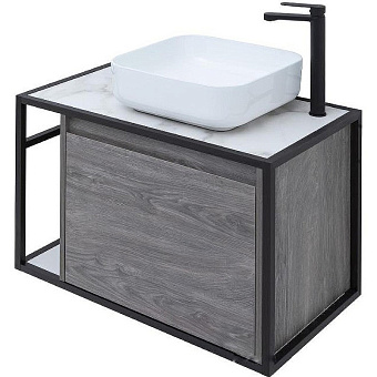 Тумба под раковину подвесная AQUANET Nova Lite Loft 261653 44х75х51,8см