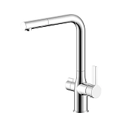 Смеситель для кухни IDDIS Pure PURSBFLi05 поворотный излив хром