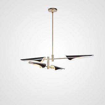 Люстра потолочная ImperiumLOFT Cross cable 101347-26 48Вт 4 лампочек LED