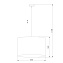 Светильник подвесной TK Lighting Juta 6582 60Вт E27