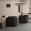 Держатель туалетной бумаги VITRA Origin A4488736 чёрный