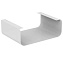 Полка в ванную округлая IDEAL STANDARD TONIC II R4341WG 1-ярусная 36х50см lacquered white glossy