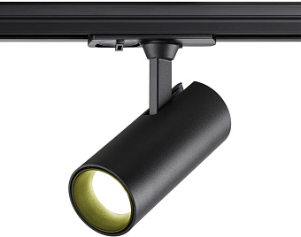 Трековый светильник Novotech SELENE 359149 15Вт LED чёрный для однофазного трека