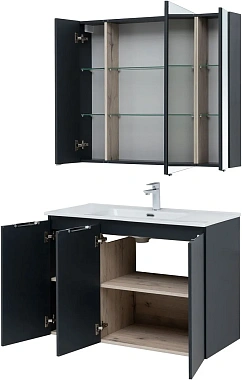 Мебель для ванной AQUANET Алвита New 273986 серый