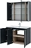Мебель для ванной AQUANET Алвита New 273986 серый