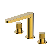 Смеситель для раковины WASSERKRAFT Schunter 8200 8235 золотой