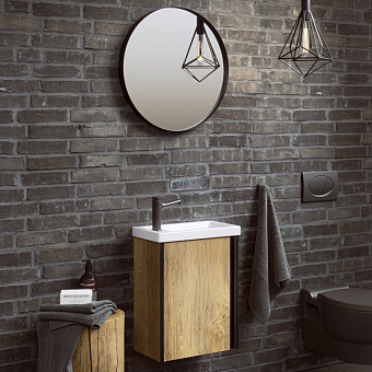 Тумба с раковиной AQWELLA Urban URB0145DB 25х43,5х53,9см