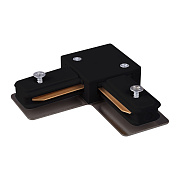 Коннектор Elektrostandard a039597 TRC-1-1-L-BK чёрный для однофазного трека