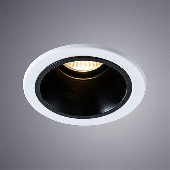 Светильник точечный встраиваемый Arte Lamp TAURUS A6663PL-1BK 50Вт GU10