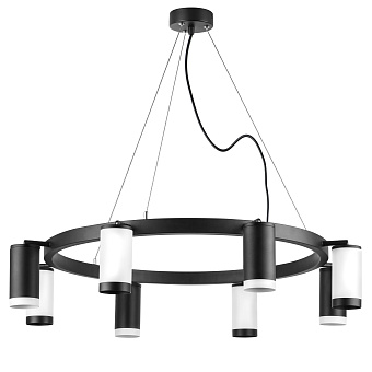 Люстра подвесная Lightstar Rullo LR01837436476 400Вт 8 лампочек GU10