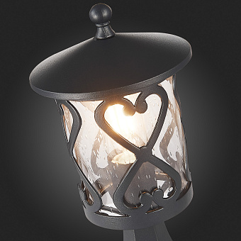 Светильник ландшафтный ST Luce LORNE SL085.405.01 60Вт IP44 E27 чёрный