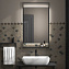 Зеркало KERAMA MARAZZI Plaza Next PL.N.mi.60-BLK 100х60см с подсветкой