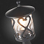 Светильник ландшафтный ST Luce LORNE SL085.405.01 60Вт IP44 E27 чёрный