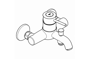 Смеситель для ванны GROHE BauClassic 32865000 хром