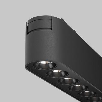 Магнитный трековый светильник Maytoni Points TR082-1-12W3K-M-B 12Вт LED чёрный
